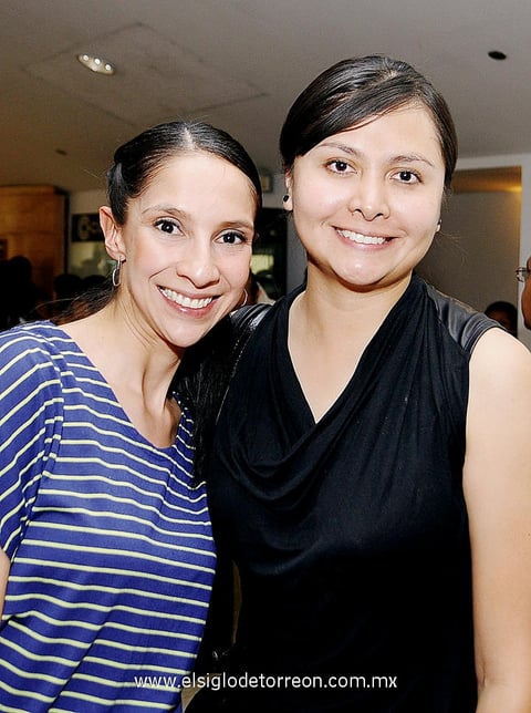 Claudia Sosa y Claudia Márquez.