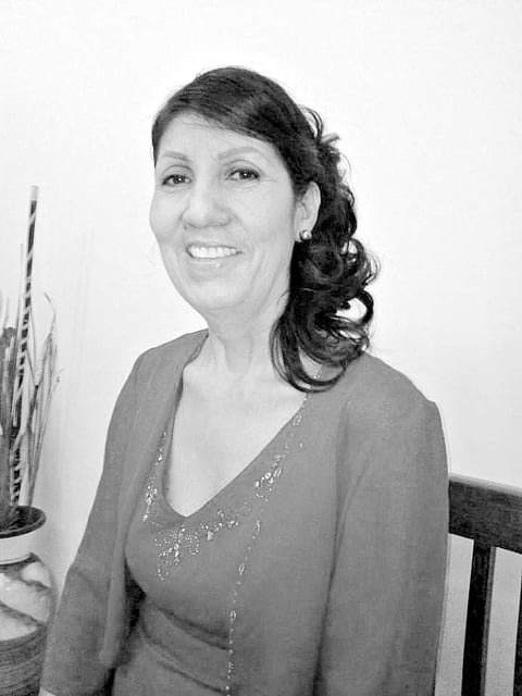 Educadora Consuelo Rodríguez Dávila, originaria de La Loma, municipio de Ciudad Lerdo, Dgo., actualmente celebra 35 años de servicio magisterial.