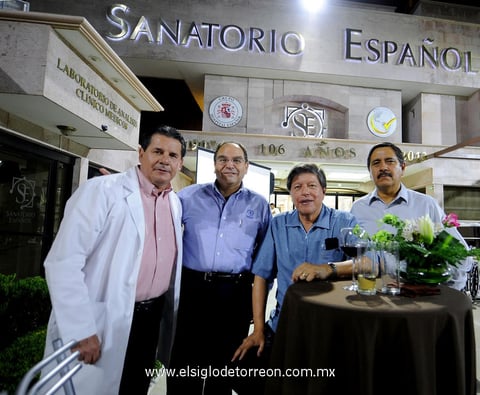 28042013 ARMANDO  Gurrola, Guillermo Navarro, Javier Armendáriz y Rafael Téllez.