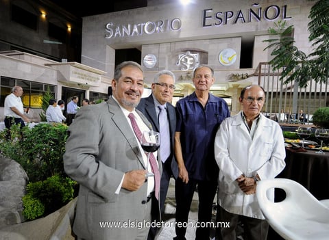 Rafael Hernández, Jaime Guerrero, Jesús Viesca y Eugenio Morales.
