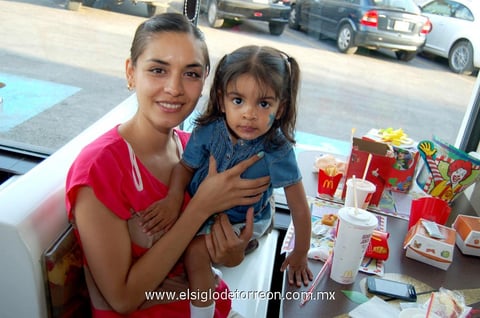 Rosario  y Ximena.