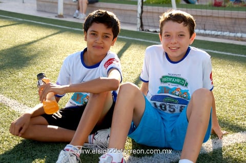 Agustín y Luis Carlos.