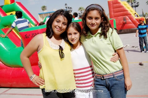 Andrea,  Rosita y Sofía.