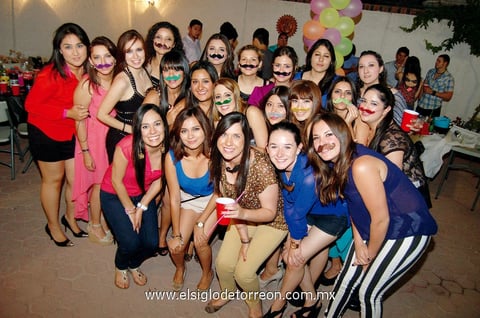 Maricarmen Ramírez celebró su cumple en compañía de sus amigas.