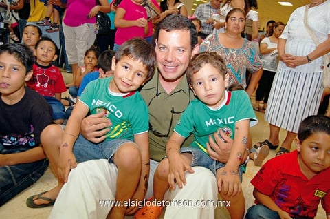 Emilio , José Emilio y Alberto.