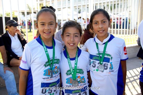 Daniela, Daniela y Lupita.
