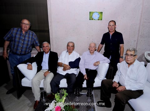 Ángel, Julio, Juan José, Tomás, Florencio y Alfredo.
