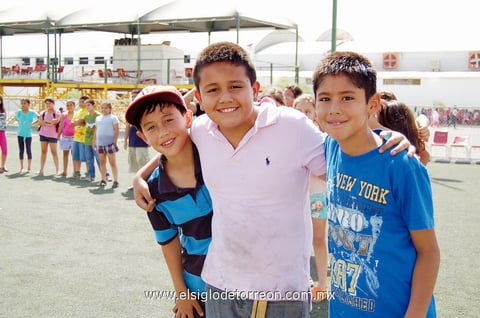 Max,  Alejandro y Eduardo.