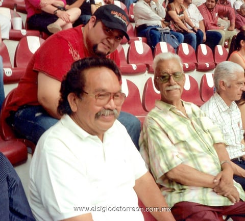 Héctor Castañeda, Raúl Cardona y Jesús Valdivia.