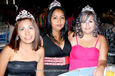 Imelda  Arellano Rosales, Mariana Peña de Mayorga e Isabel Magadán Quiroz.
