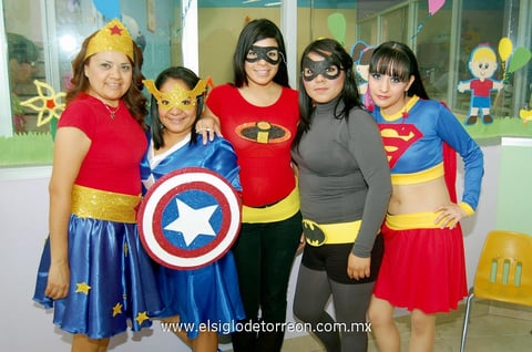 Rosy, Diana, Erandy, Ana y Darlen.