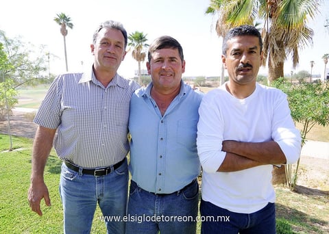José  Castillo, José Martínez, Emilio Zertuche y Jacinto Gutiérrez.