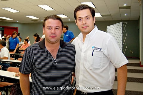 Carlos  y Germán.