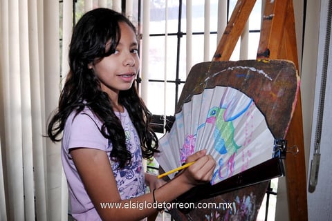 Jimena,  Josefina, Alejandro y Mary Gaby.