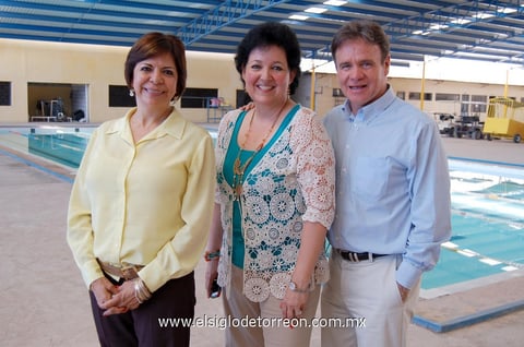 Aracely  García, Janet Andrade y Susy Gómez.
