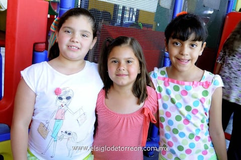 Maritere Téllez, Sofía Guerra y Mara Avilés.