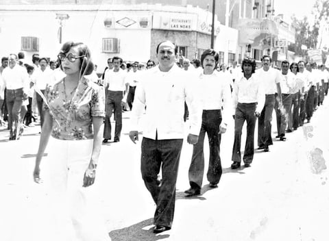 Cecilia Ramírez, en una fotografí­a tomada en noviembre de 1974.