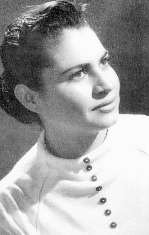 Margarita Montoya Carrillo, quien el 18 de mayo celebró su cumpleaños. Fotografí­a tomada hace varios años.