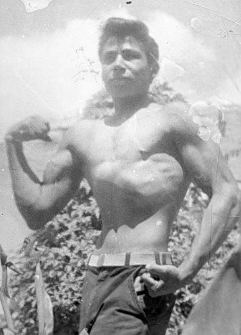 Ernesto  Moreno Balderrama, hace algunos años.