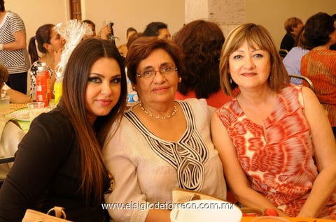 Georgina, Cecilia y Vanessa.