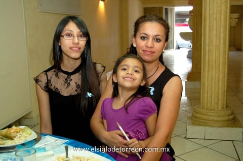 Silvia  Beatriz, Leonor, Laura y Olivia.