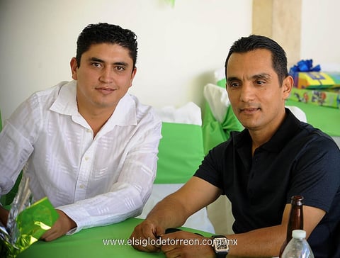 22052013 EVENTO SOCIAL . Arturo Babún y Andrés Flores.