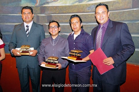 26052013 VíCTOR  Ramírez, Eduardo Machado, Emmanuel Marentes y Gerardo Landeros.