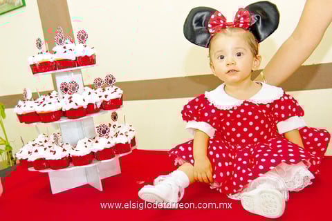 26052013 CUMPLEAñERA.  Melissa Abigaíl Salcedo Cortés cumplió un año de vida.