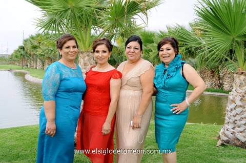 30052013 ADRIANA  Juárez, Gloria Juárez, Hortensia Piña y Rosario Juárez.