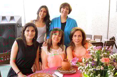 31052013 GEORGINA,  Marisa, Juanny, Natalia y Lidia.