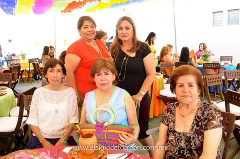 31052013 MARTHA,  Lupita, Socorrito, Cecy y Margarita.