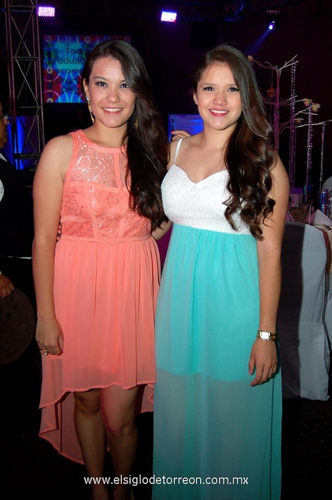 Michelle y Leslie.