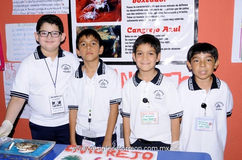 Joel, Mauricio, Alejandro y Raúl.