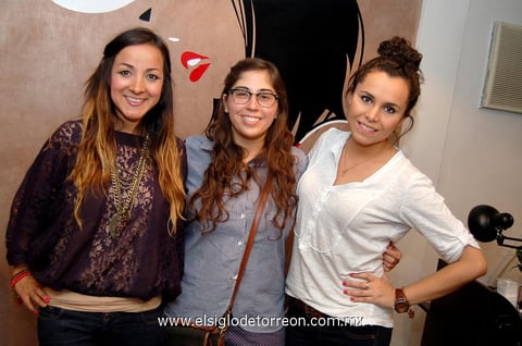 Jimena, Jackie y Talía.