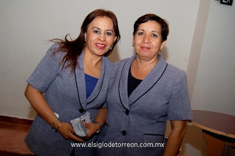 Ángeles y Caty.