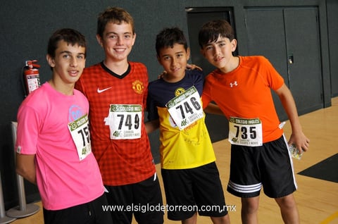 Juan,  Diego, Leonardo y Mario.