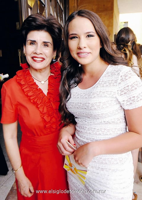 Rocío y Pamelita.