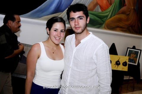 Cecilia  y Diego.