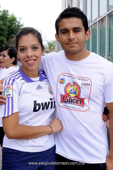Liza Santos y Noé Sánchez.
