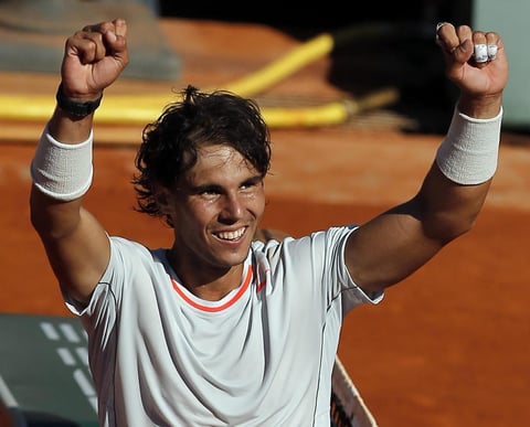 Nadal ya tiene su boleto a la final en mano.