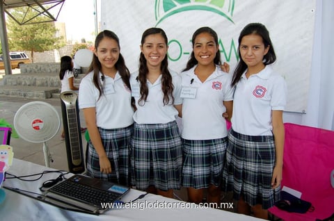 Frida, Cristina, Kenia y Karen.