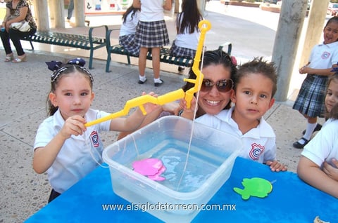 Leslie, Paula y André.
