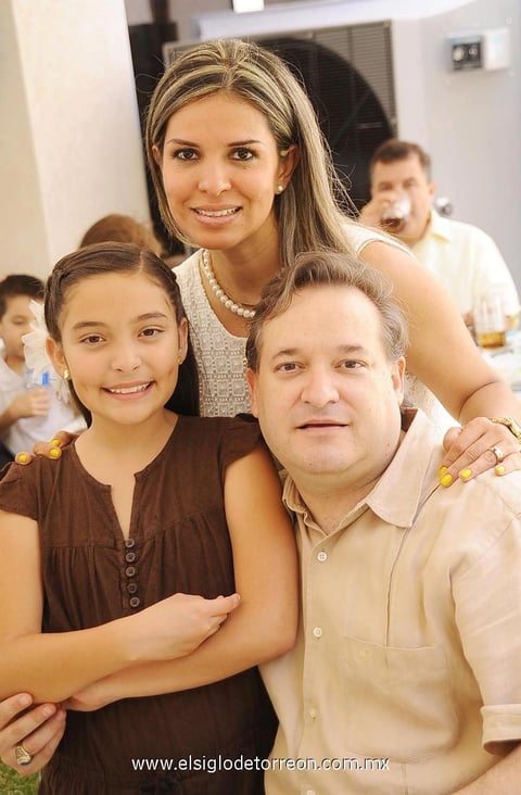 Ana  Laura y Érik.