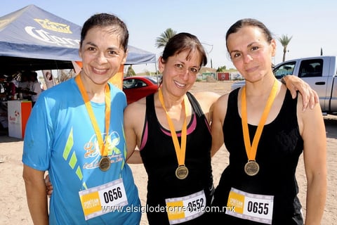 BLANCA,  Rosy y Claudia.