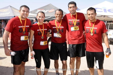 Ricardo,  Rocío, Carlos, Miguel y Adrián.