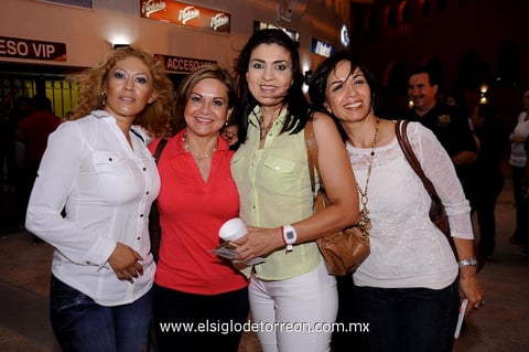 Rocío,  Lupita, Liz y Azucena.