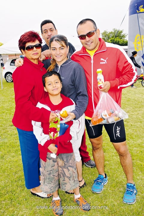 Familia Silva Gutiérrez y Darío Silva Díaz.