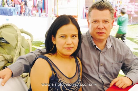 Rocío y Olivier.