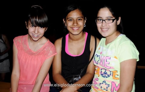 ANDREA VILLASANA,  Andrea Borjón y Carmen Leyva.
