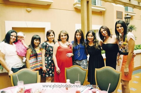 Anabel García de Ibarra, el día de su "baby shower".